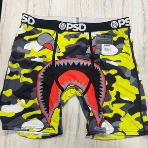 Mens PSD Boxer Briefs “Neon WF” XL